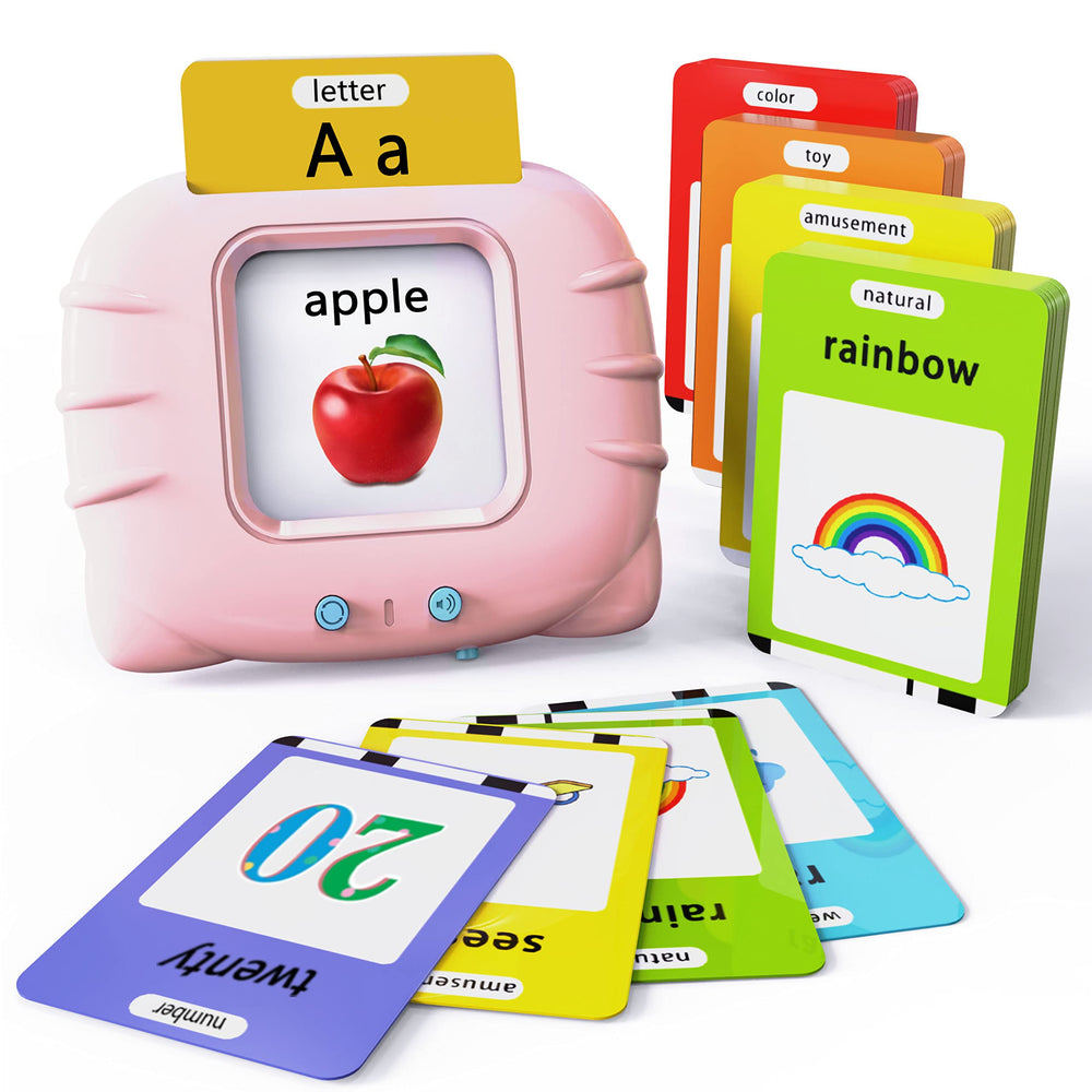 Lapare reader machine inserts card and pronounces words clearly for early literacy.