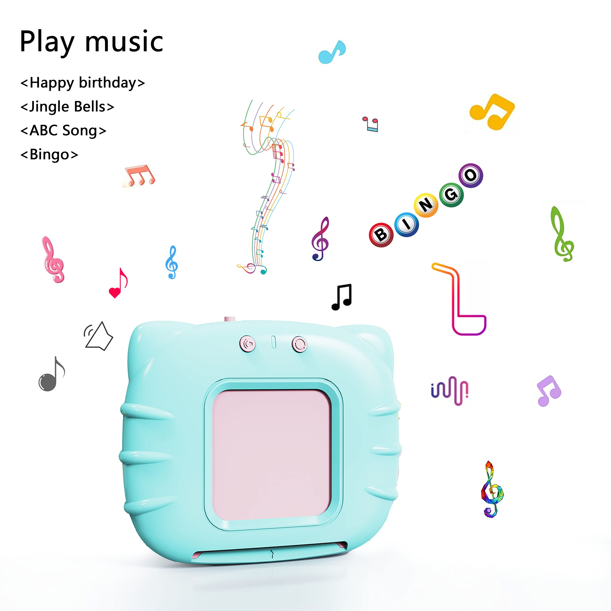 Lapare Audible Learning Toy animal cards with pronunciation and animal sounds.