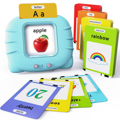 Lapare Audible reader unit demonstrates card pronunciation for early language learning
