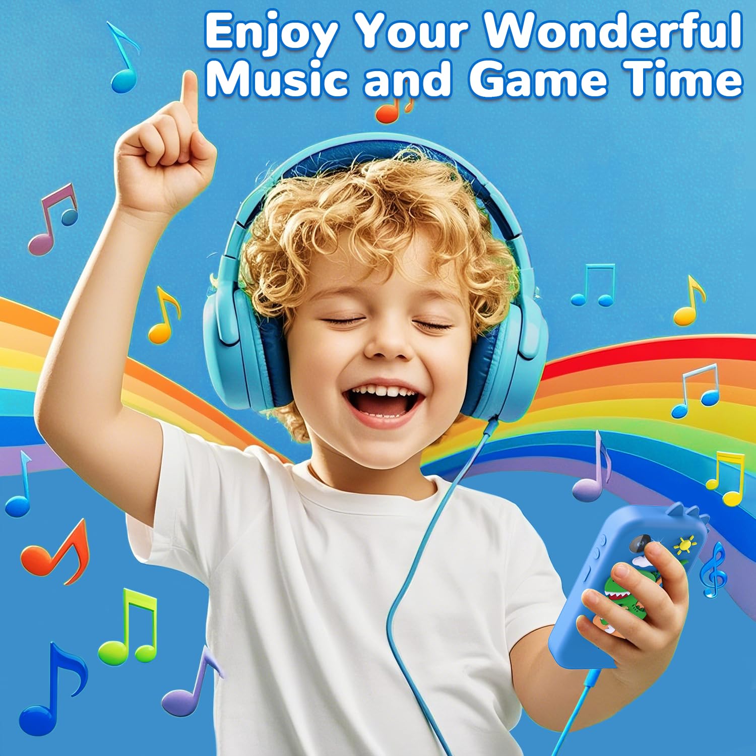 Lapare Kids Phone MP3 player lets kids enjoy music on the go