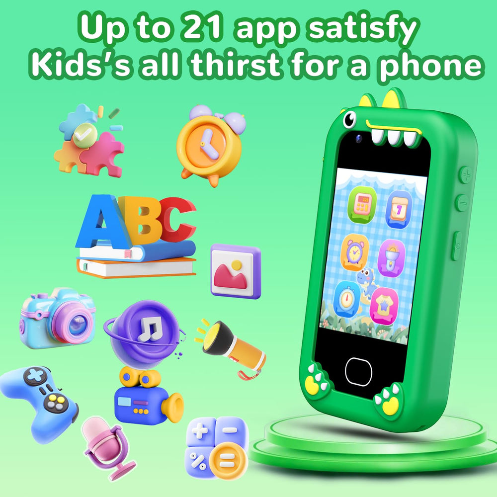 Lapare Kids Smart Phone music player with kid-friendly tunes.