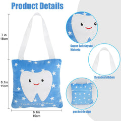 LAPEQQIOJEJ Large tooth holder pocket keeps teeth safe