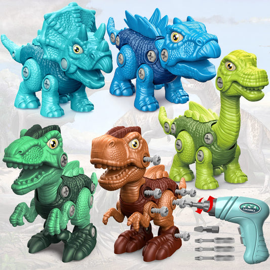 Laradola take-apart dinosaur toy set for imaginative STEM play