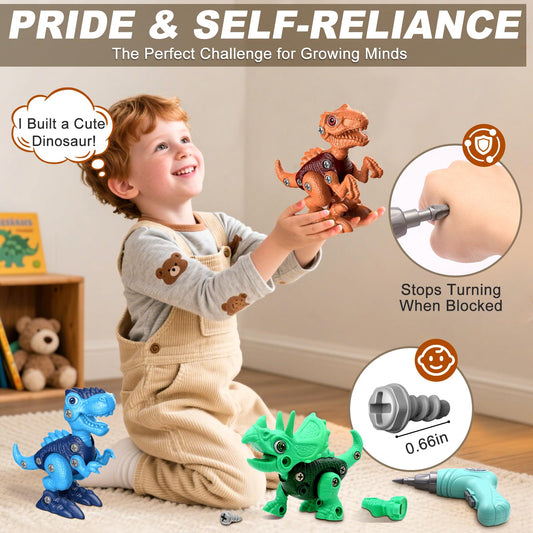 Laradola electric screwdriver use supports safe, hands-on construction for kids.