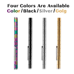 LARAH black fidget pen includes refills and tips for writing.