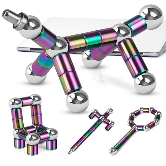 LARAH Color Fidget Pen deformation feature enabling imaginative shapes.