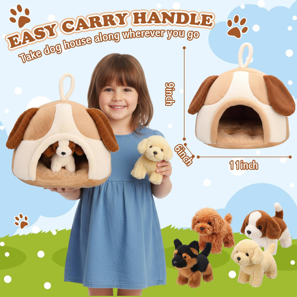LaRandom German Shepherd plush adds realistic, cuddly play for animal lovers