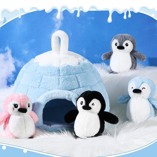 LaRandom large igloo home provides a cozy storytelling space.