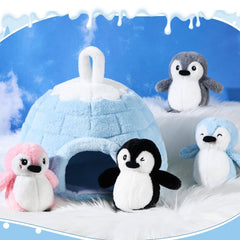 LaRandom large igloo home provides a cozy storytelling space.