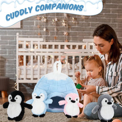 LaRandom penguin set works as party favors and gifts.