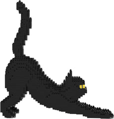 Larcele cat figure display-ready close-up suitable for desk decor
