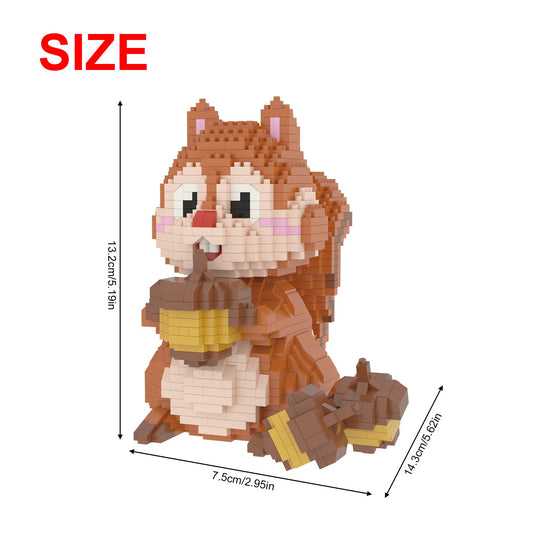 Larcele KLJM-07 squirrel assembly instructions guide the focused builder.