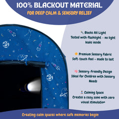 L'Arche foldable tent with carry bag for easy transport.