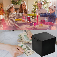 Gift-ready LARCOLO piggy bank suggesting a thoughtful savings gift.