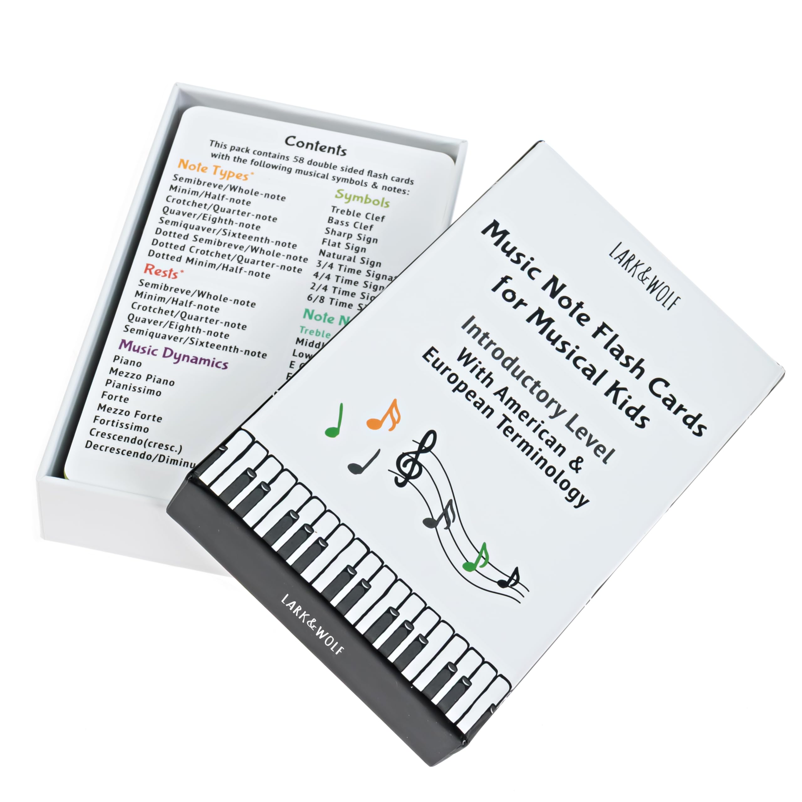 Lark & Wolf covers time signatures, dynamics, and dotted notes