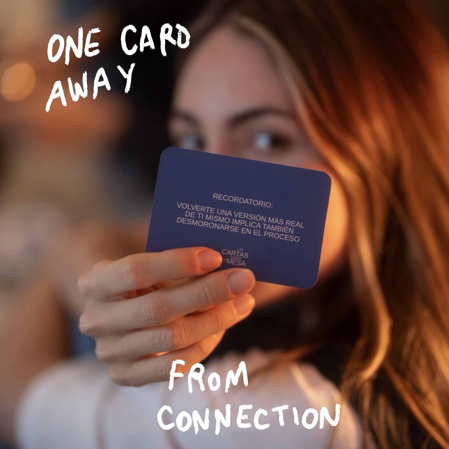 LAS CARTAS SOBRE LA MESA challenge cards sparking playful tasks and lively dialogue