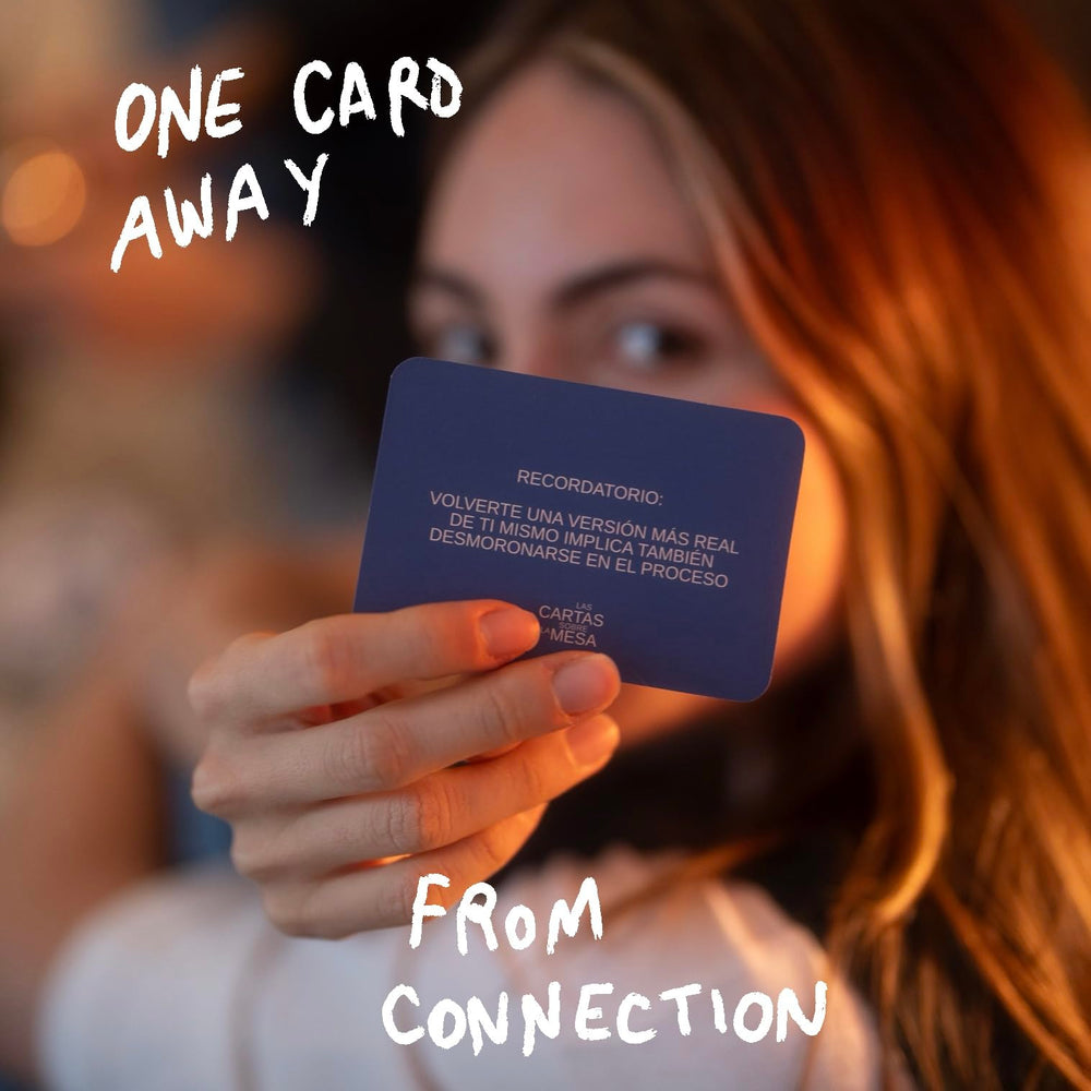 LAS CARTAS SOBRE LA MESA challenge cards sparking playful tasks and lively dialogue