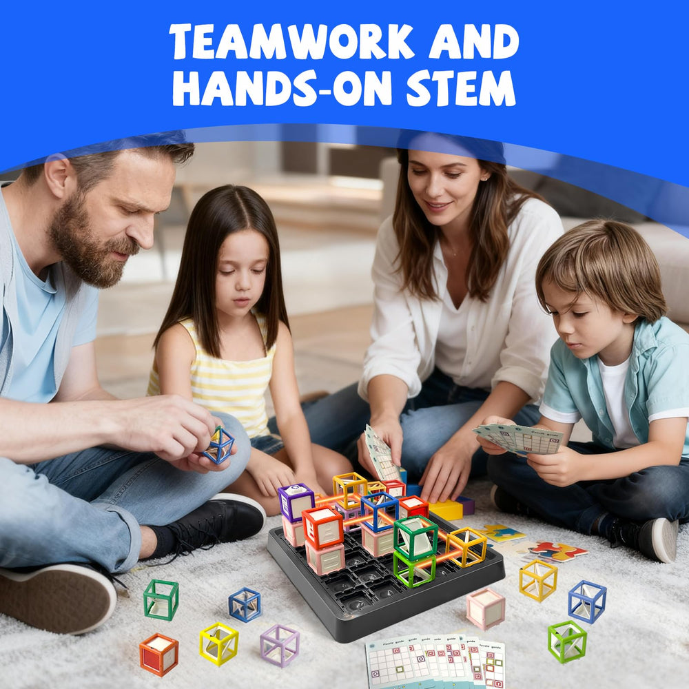 Laser Maze safe and durable design keeps kids engaged during experiments.