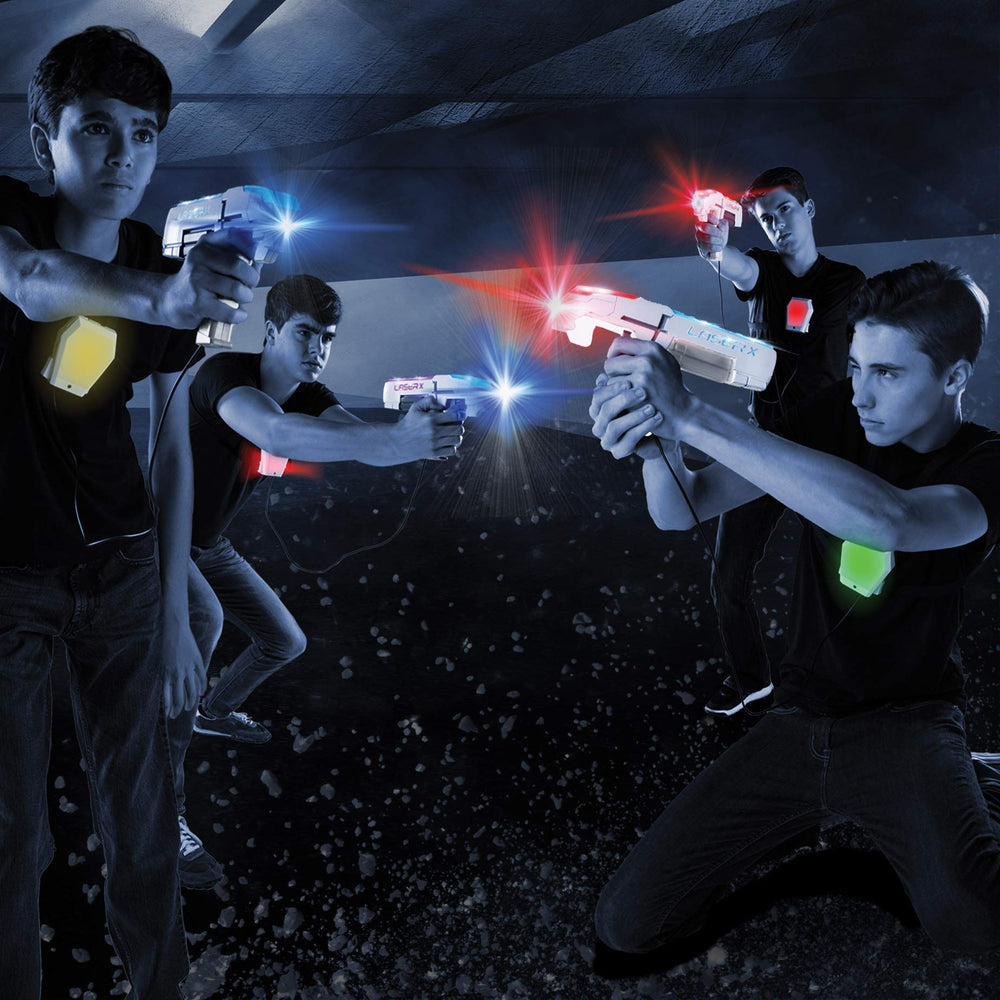 LASER X outdoor sunlight play demonstrates versatile real-life action.