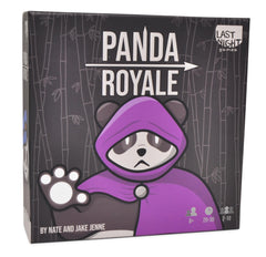 Last Night Games Panda Royale dice color palette enhances strategy with seven translucent colors.
