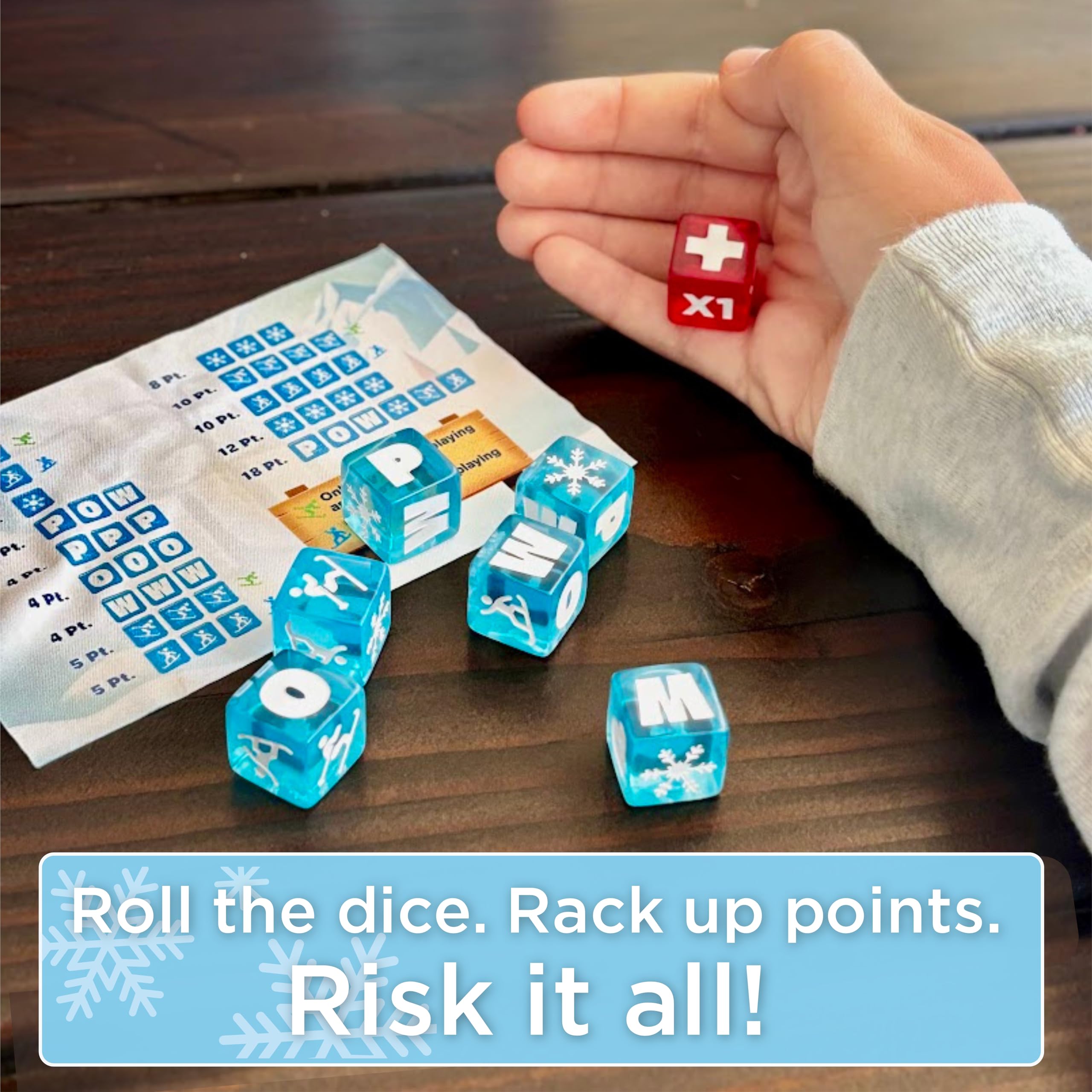 LAST RUN microfiber score cards enable quick scoring.