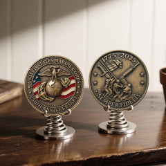 Lastikor 250th Anniversary Coin back view, a durable keepsake for ceremonies.