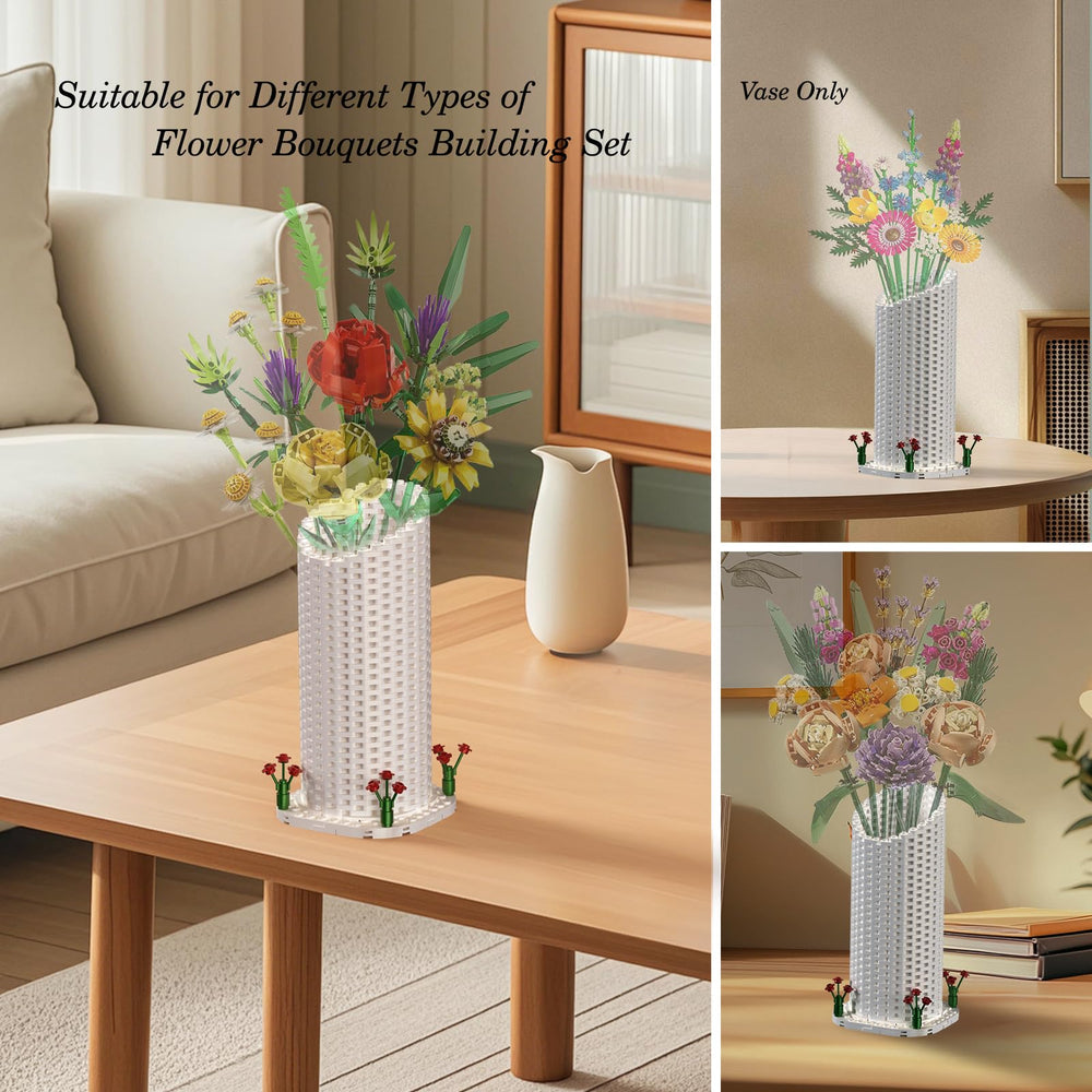Latephiy ABS bricks 808 pieces ensure safe, durable construction for gift projects.