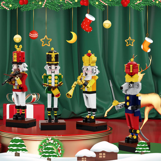 Latephiy Christmas Nutcracker trumpet player, ideal for building joy-filled holiday displays.