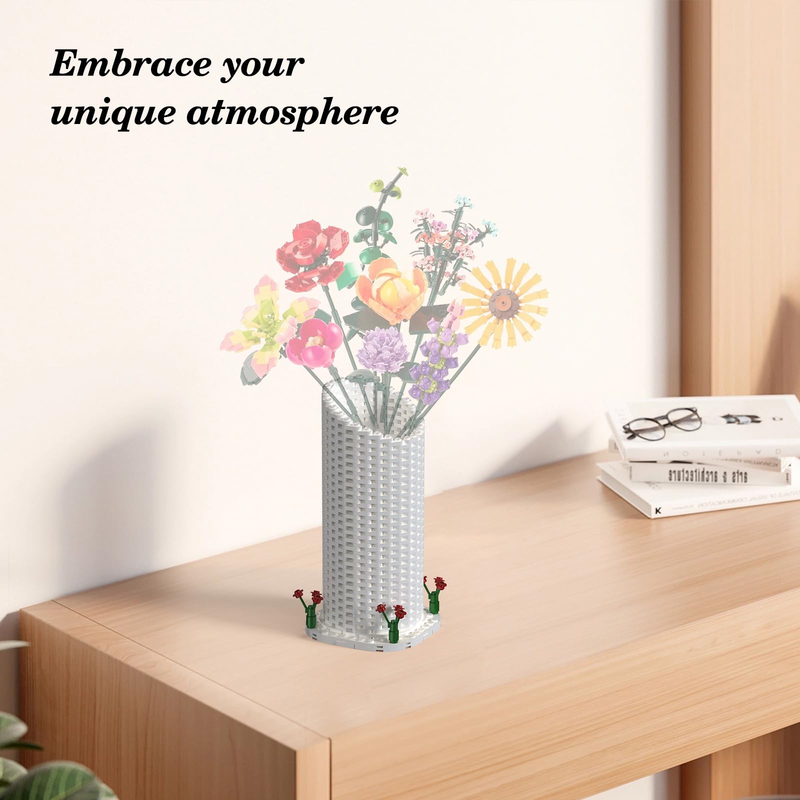 Latephiy compatible with block bouquets enables diverse floral arrangements.