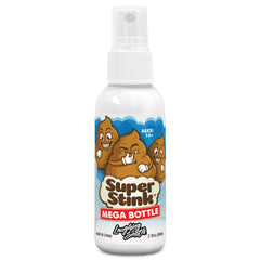 Laughing Smith Super Stink spray in action for indoor pranks.
