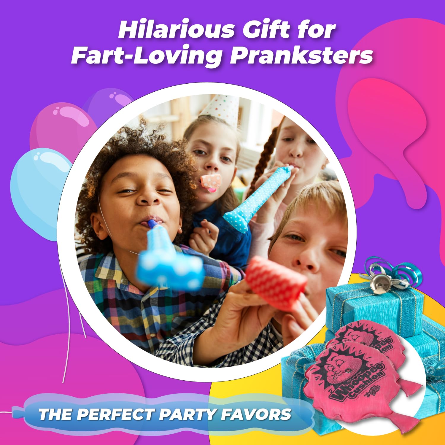 Laughing Smith bulk party favors ideal for kids and adults who love jokes.