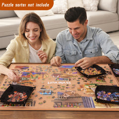 Lavievert jigsaw board supports 1500-piece puzzles for extended sessions