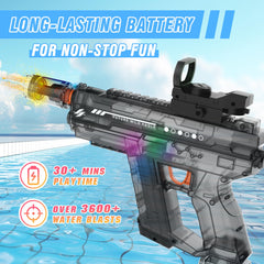 Lawdiey splash-resistant design withstands outdoor splashes during play.