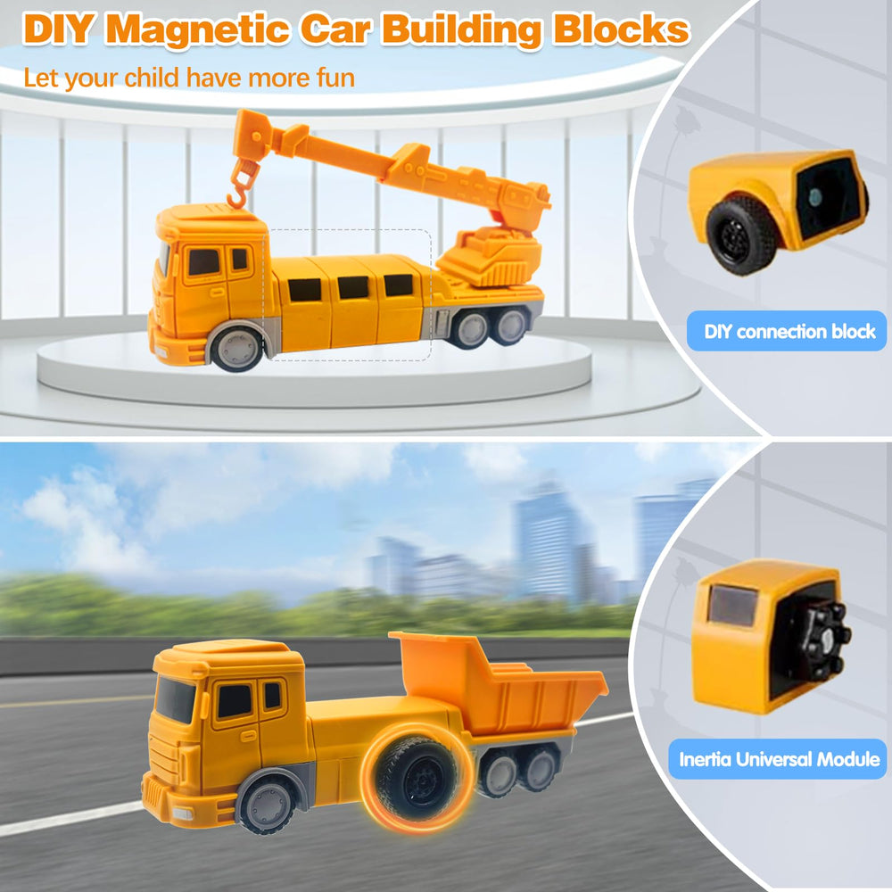 Lawfig engineering toys enhance hand-eye coordination through magnetic assembly