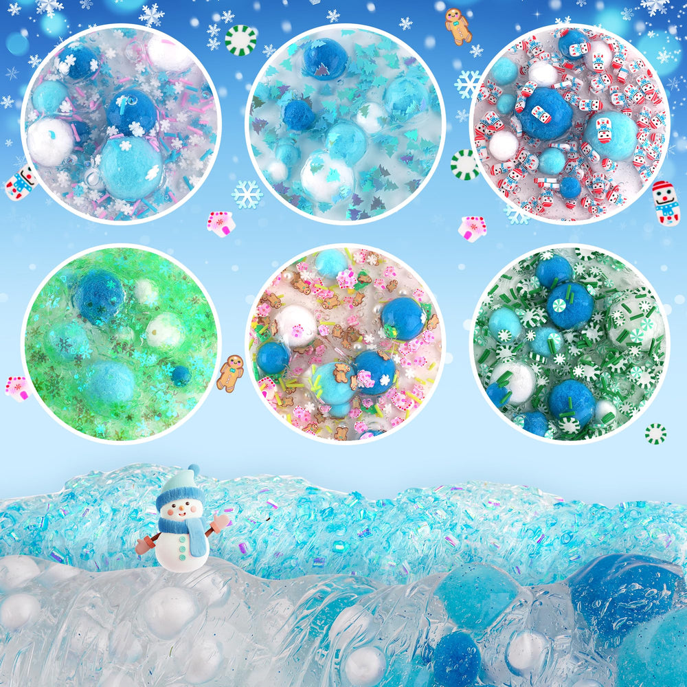 LAWOHO Christmas charms pack adds mini decorations for snowy DIY scenes.