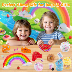LAWOHO cloud slime texture offers soft, squeezable fun