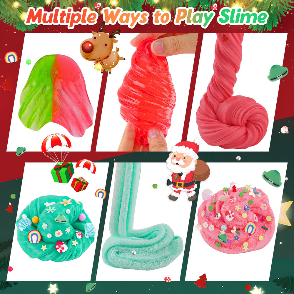 LAWOHO green clear slime bottle emphasizes vibrant clarity and tactile play