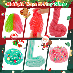 LAWOHO green clear slime bottle emphasizes vibrant clarity and tactile play