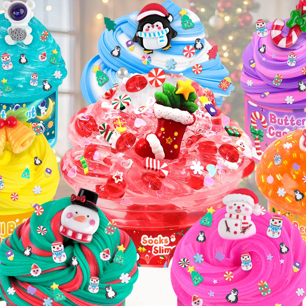 LAWOHO slime charms add delightful characters for creative DIY play.