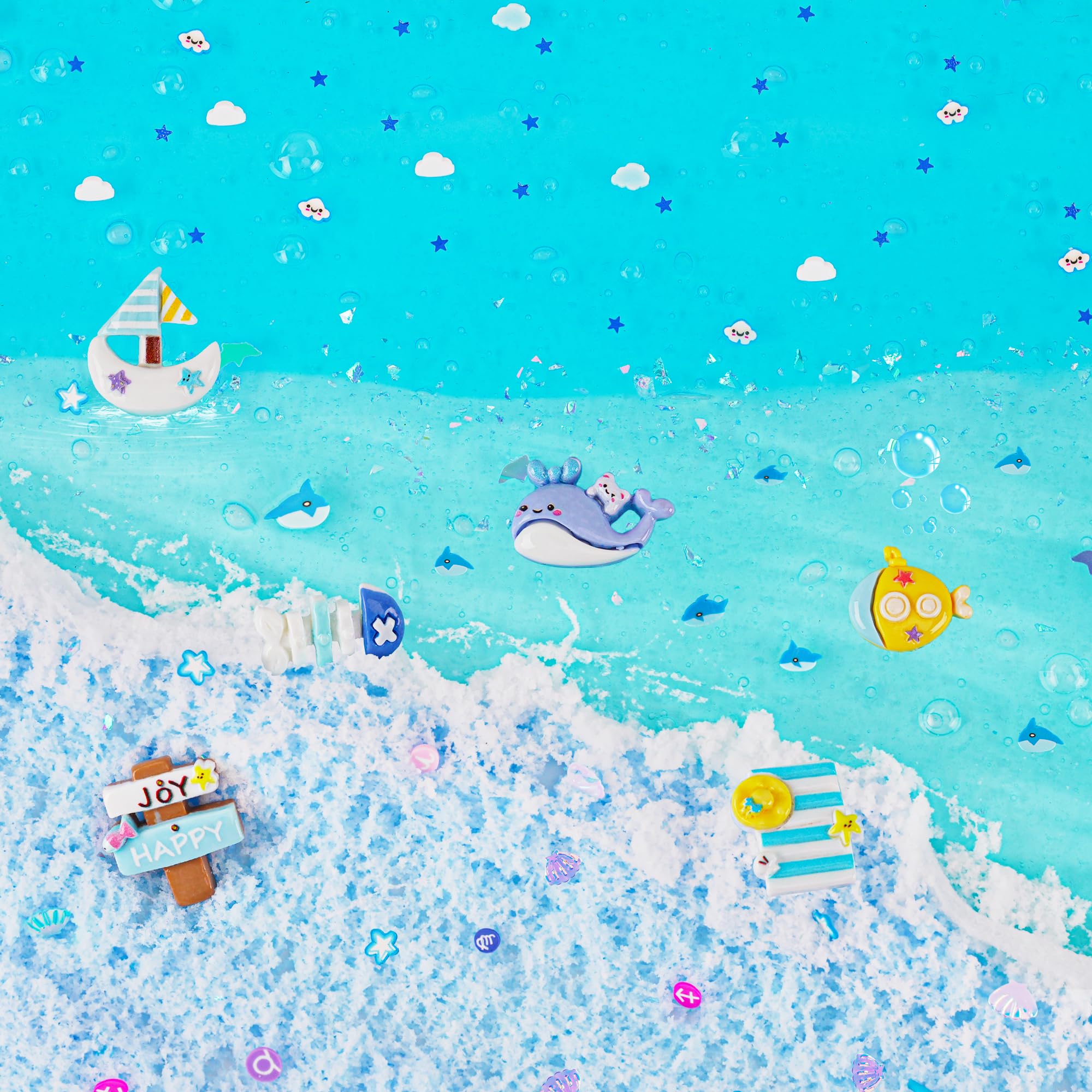 LAWOHO slime charms for decoration and DIY slime art projects.