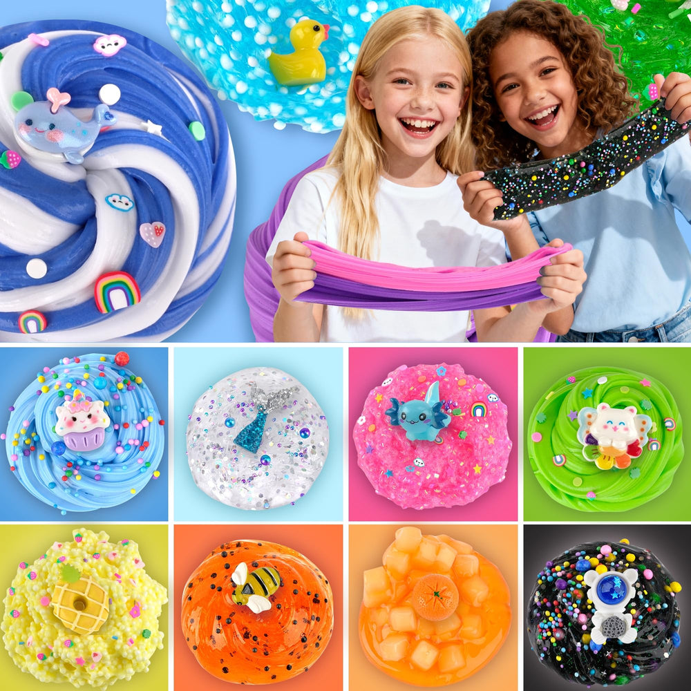 LAWOHO slime kit charms and decorations for imaginative play
