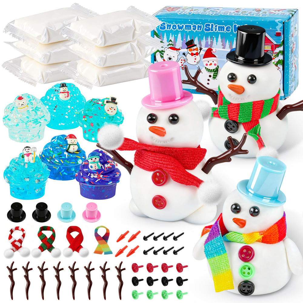 LAWOHO snowman kit packaging showing complete set for easy gifting