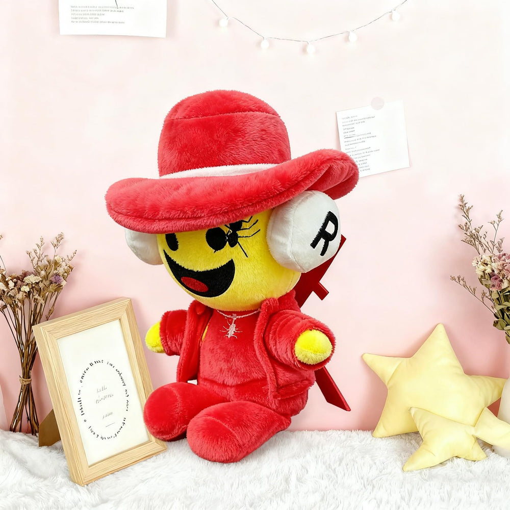 Laxkpoe Steal a Brainrot plush toy hugging pose for cozy moments.