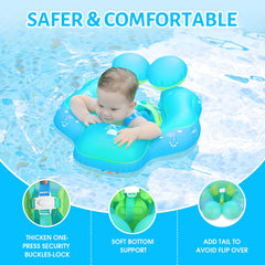 LAYCOL baby float packaged in colorful box for gifting and storage.