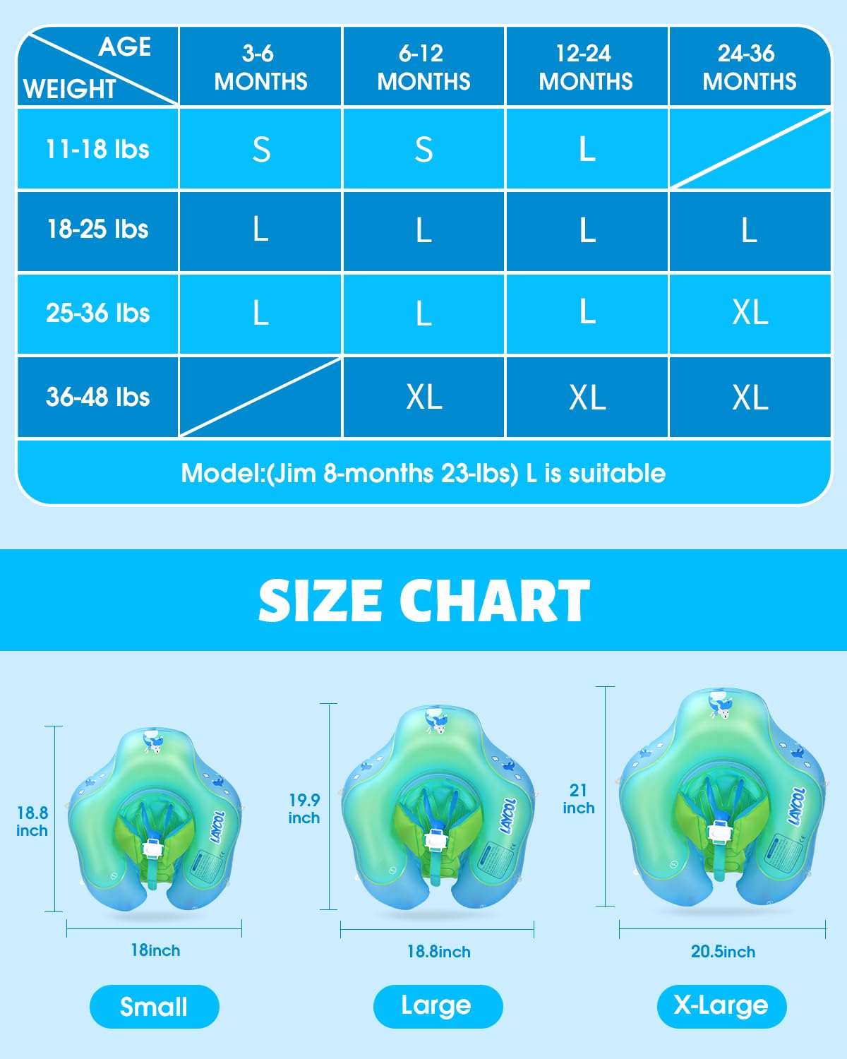 LAYCOL backstroke option promotes safe, varied movements in a stable ring.