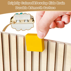 Laynertoys colorful tactile blocks spark imagination and longer engagement.
