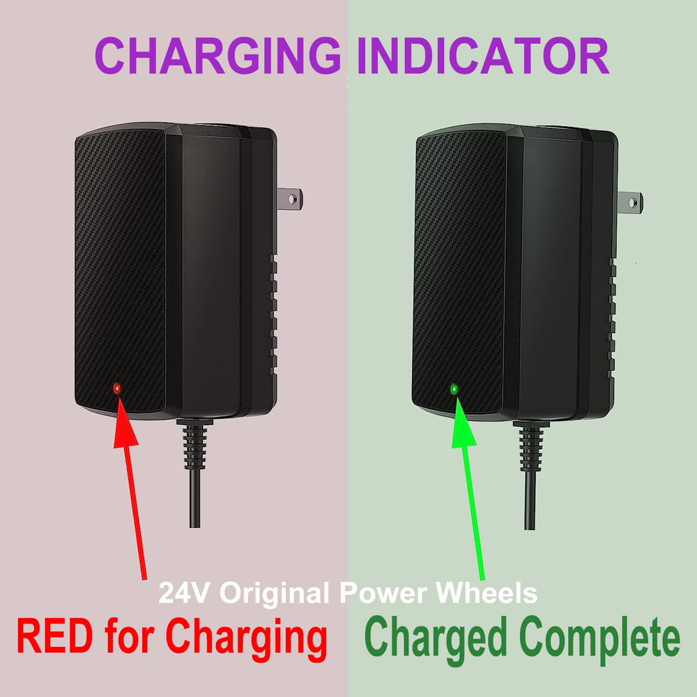 LAZORA 24V Charger compatibility models for many ride-on brands