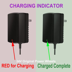 LAZORA 24V Charger compatibility models for many ride-on brands