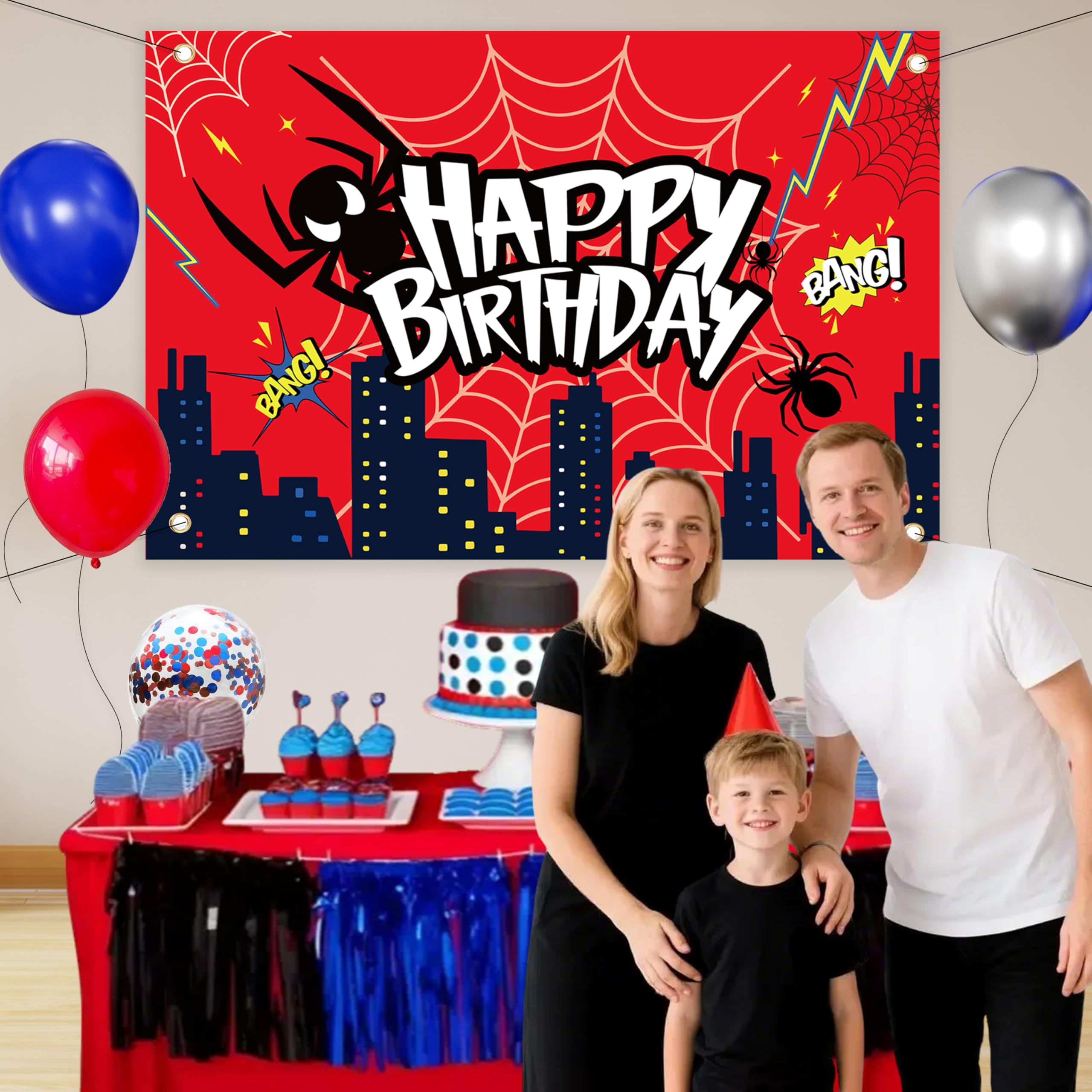 Lazy Time star foil balloon adds a shimmering focal point