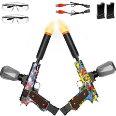 LAZZAROU 2-set electric gel blaster ready for outdoor team play.